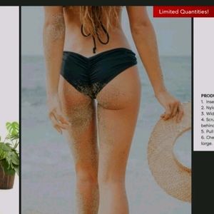 Fused Hawaii Black Lava Kona Bikini Bottom